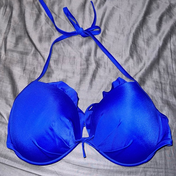 Victoria’s Secret Blue Bikini Top - Picture 2 of 7